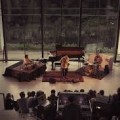 Charles Lloyd with Zakir Hussain and Eric Harland at Statens Museum for Kunst in Copenhagen